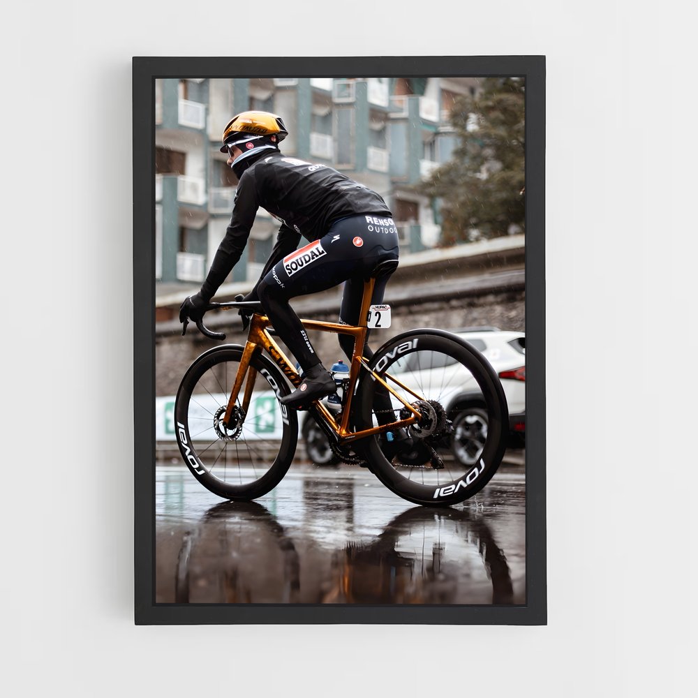 Poster Plein Gaz – affiche Cyclisme (vue 2)
